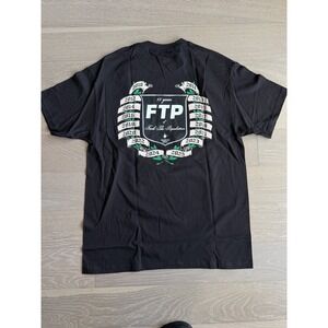LARGE 15 YEAR ANNIVERSARY TEE BLACK FTP 2025 BRAND NEW ❤️✅ SHIPS ASAP